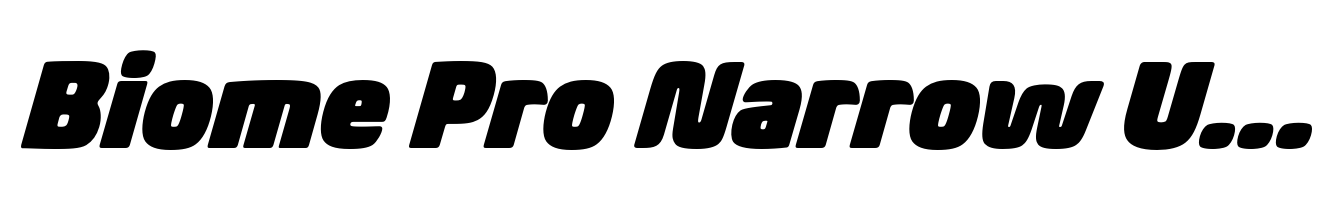 Biome Pro Narrow Ultra Italic